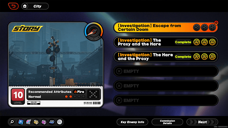 Investigation Escape from Certain Doom