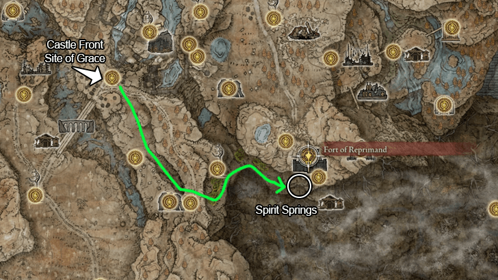 Elden Ring - Bypass Castle Ensis Through Poison Swamp