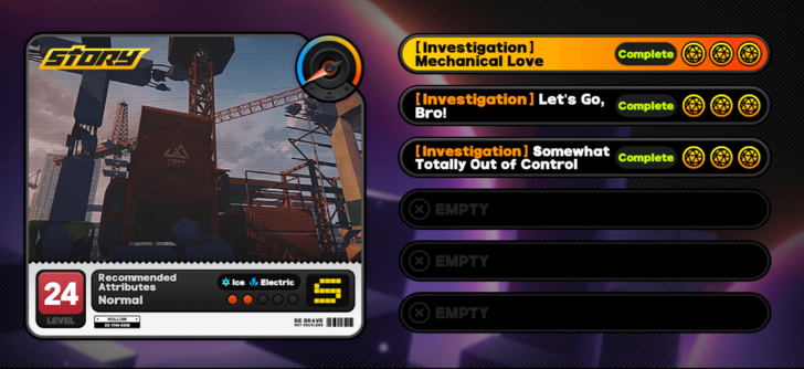 Story - Investigation Mechanical Love