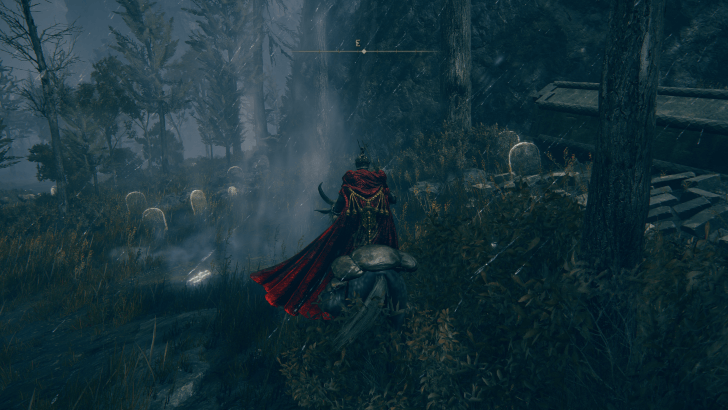 Elden Ring - Temple Town Ruins East Spiritspring World View