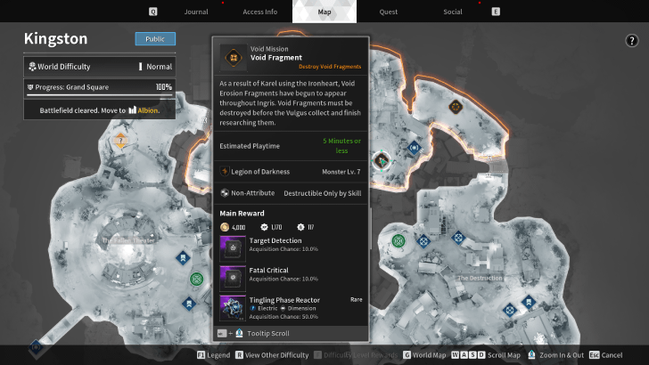 The First Descendant - List of All Items Mission Rewards