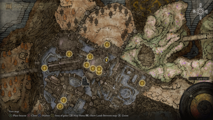 Elden Ring - Fire Serpent Specimen Storehouse Map Location