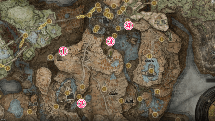 four forager brood locations