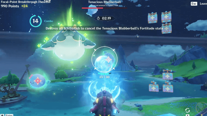 Genshin - Spino Doubleblaster - Focal-Point Breakthrough Theorem Stage 7