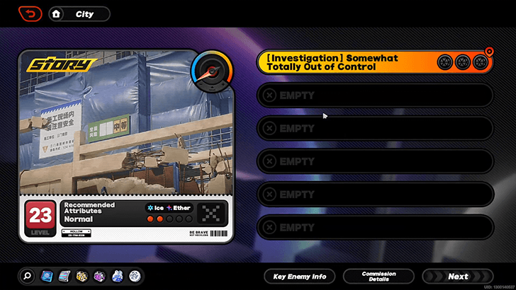 Investigation Somewhat Totally Out of Control