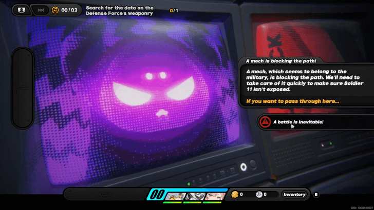 Defeat the Enemy to Proceed