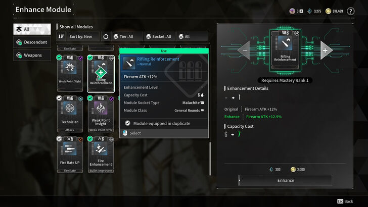 The First Descendant Enhance Module