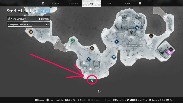 The First Descendant - Follow Their Traces records map location