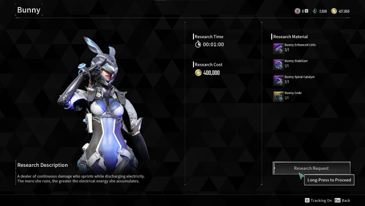 The First Descendant - Bunny Research