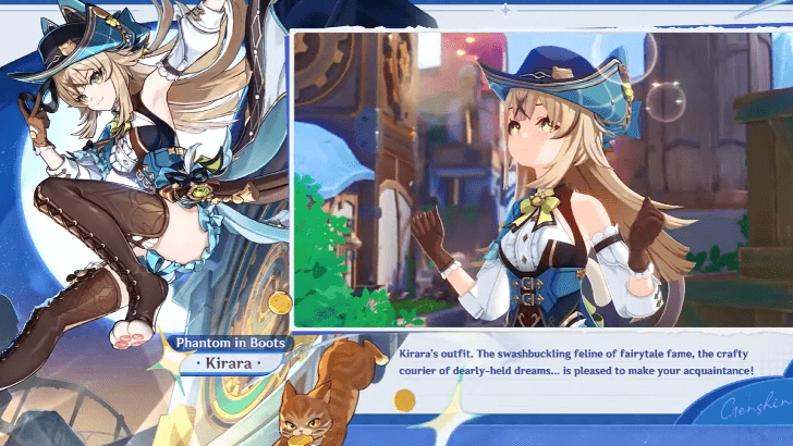 Genshin - Kirara Outfit - Phantom in Boots