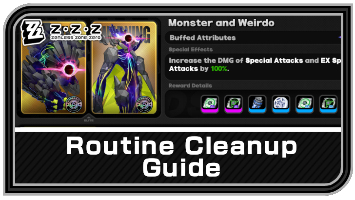 Routine Cleanup Guide | Zenless Zone Zero (ZZZ)｜Game8