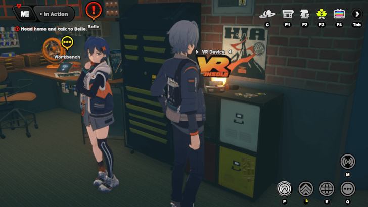 VR Device for Training Location