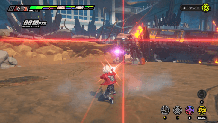 Sprint to the Side to Avoid Laser