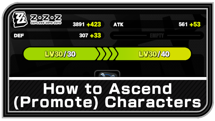 Zenless Zone Zero How to Promote Characters