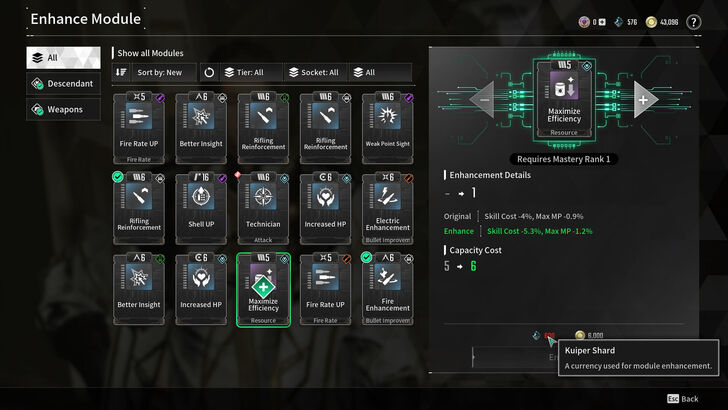 The First Descendant - Enhance Module