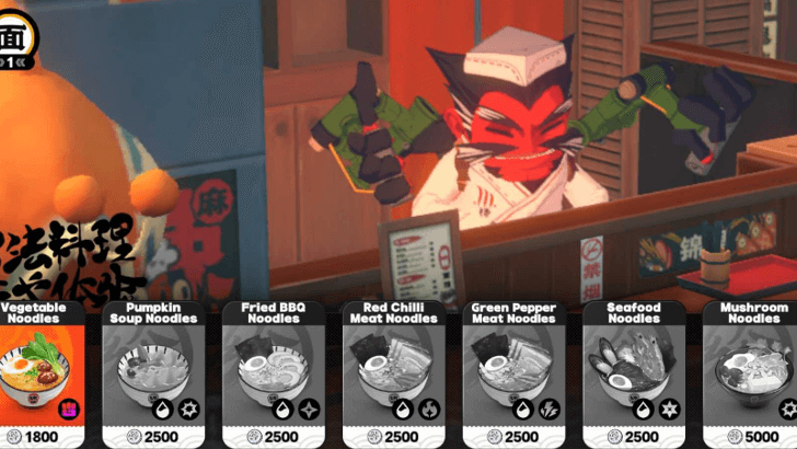 Buy Ramen to Get Combat Buffs