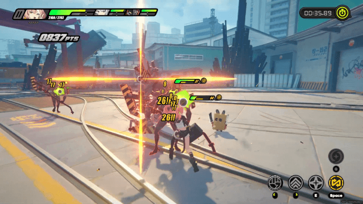 Dodge or Perfect Assist Enemy Attacks