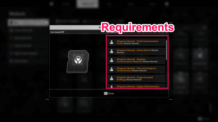 The First Descendant - Module Acquisition Info