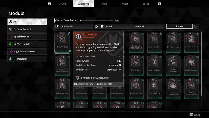 The First Descendant - Exclusive Modules