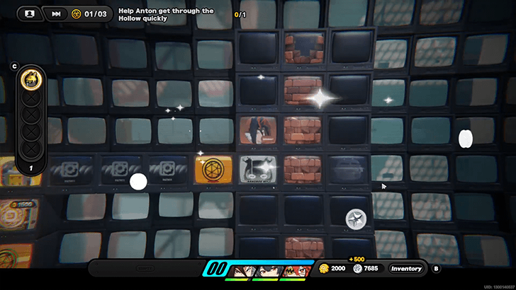 Help Anton Through the Hollow