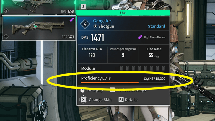 The First Descendant - Weapon Proficiency Level