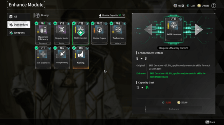 The First Descendant - Module Enhancements