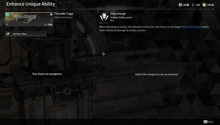 The First Descendant - Weapon Unique Skill Upgrade