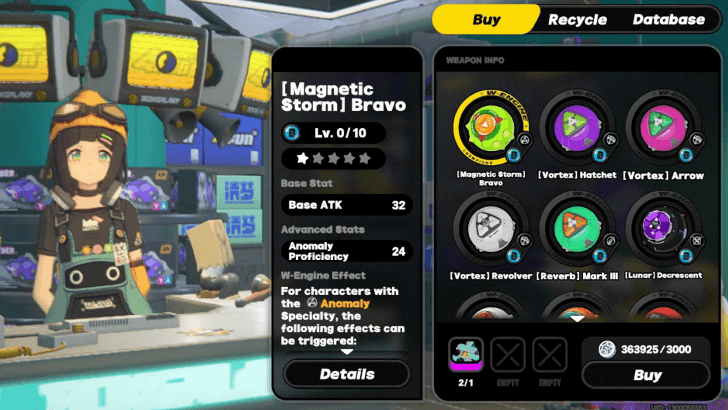 Exchange W-Engine Chips for W-Engines