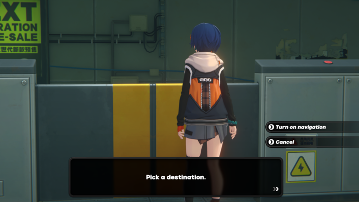 Taking the Train in Metro Station