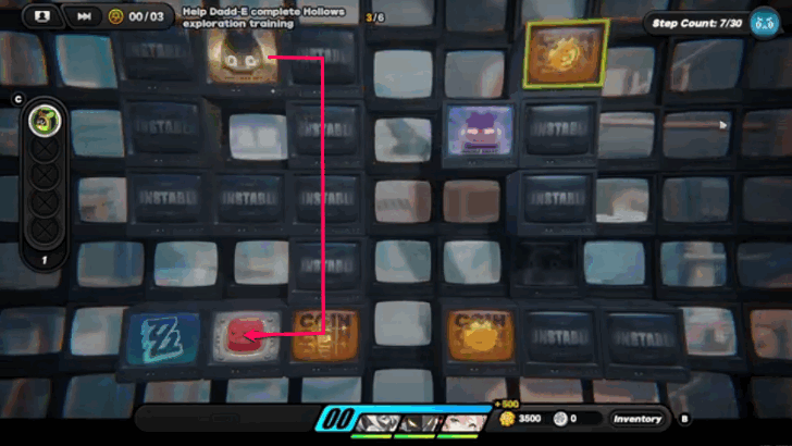 Experiencing Dadd-E Hollow Map 4-2