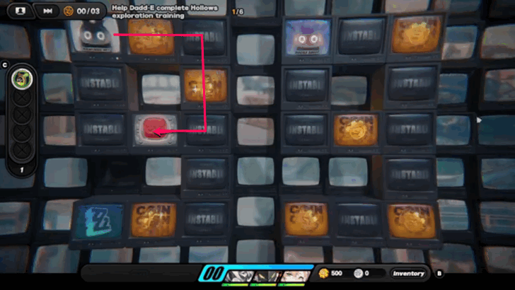 Experiencing Dadd-E Hollow Map 2-1