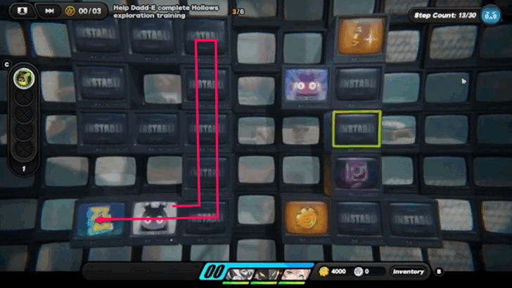 Experiencing Dadd-E Hollow Map 4-3