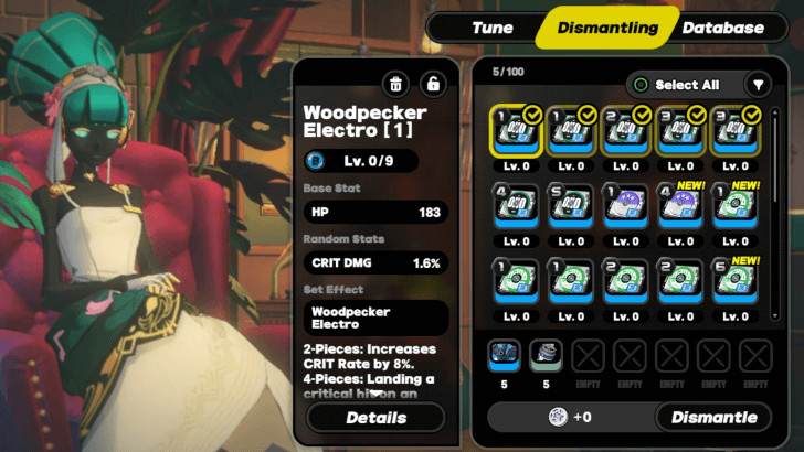 Bardic Needle Dismantling