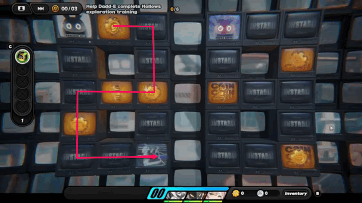 Experiencing Dadd-E Hollow Map 1