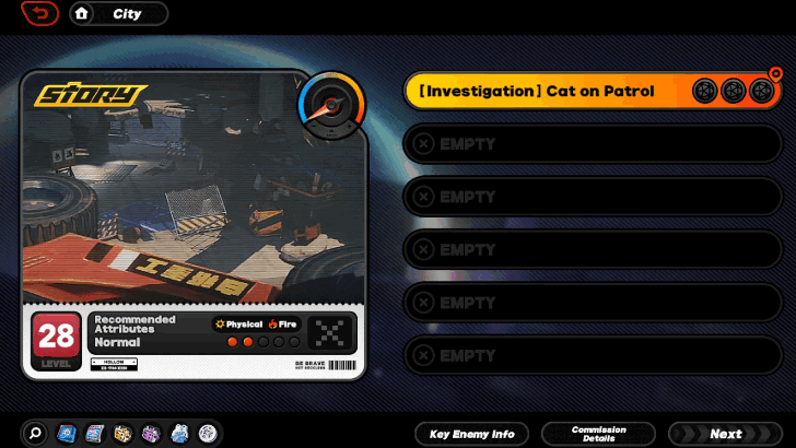 Use the HDD to Complete Cat on Patrol Commissio