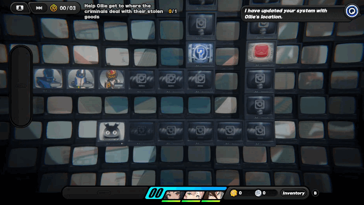 Caught by the Cat Burglar Map 1