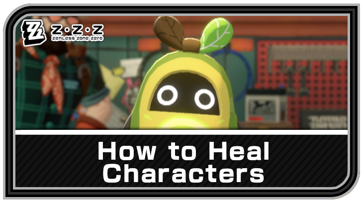 How to Heal Characters