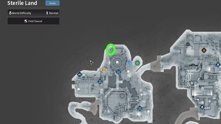 The First Descendant - Encrypted Vault Map Location 2