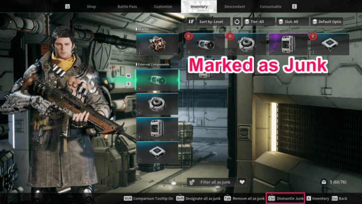 The First Descendant - Dismantle External Components.png