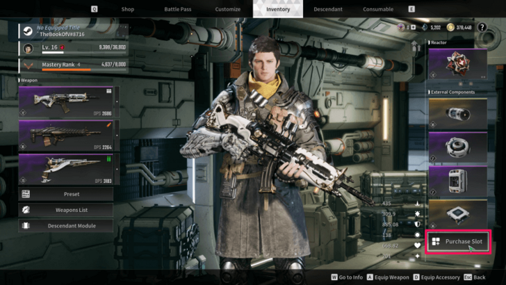 The First Descendant - Purchase Additional Slots.png