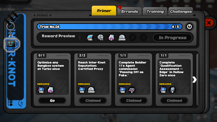 Primer Tab - Compendium