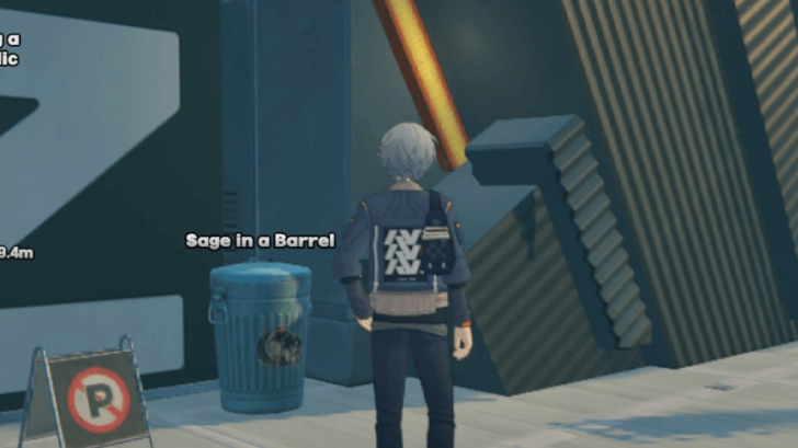 Lumina Square Sage in a Barrel