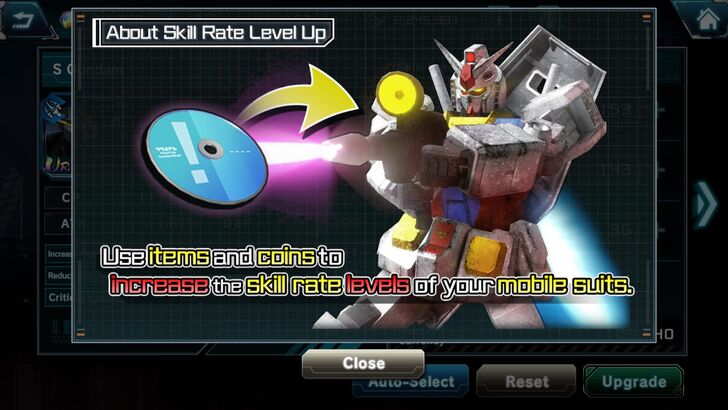 Skill Rate - Gundam UC Engage