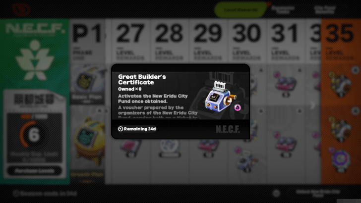 Reach Level 30 in New Eridu City Fund