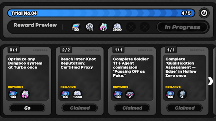 Zenless Zone Zero Primer Trials