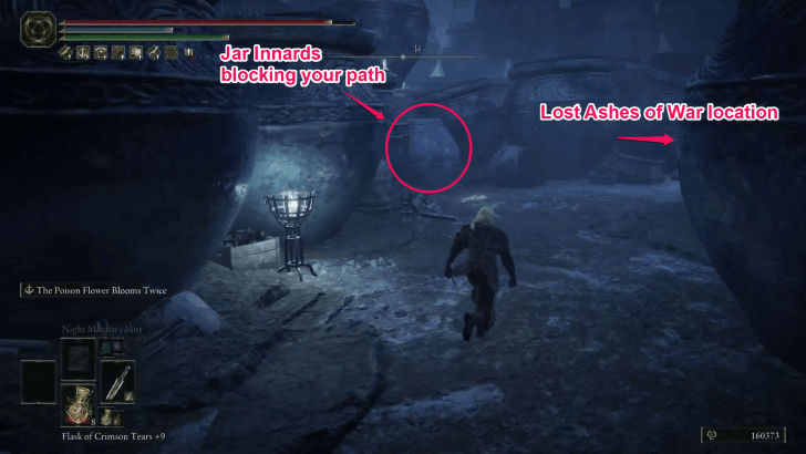 Lost Ashes of War Location