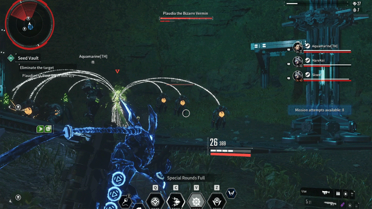 The First Descendant - Plaudia White Lines