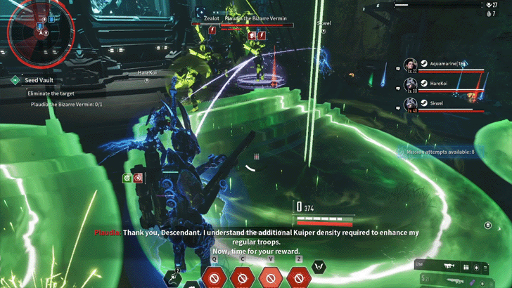 The First Descendant - Plaudia Green Slime