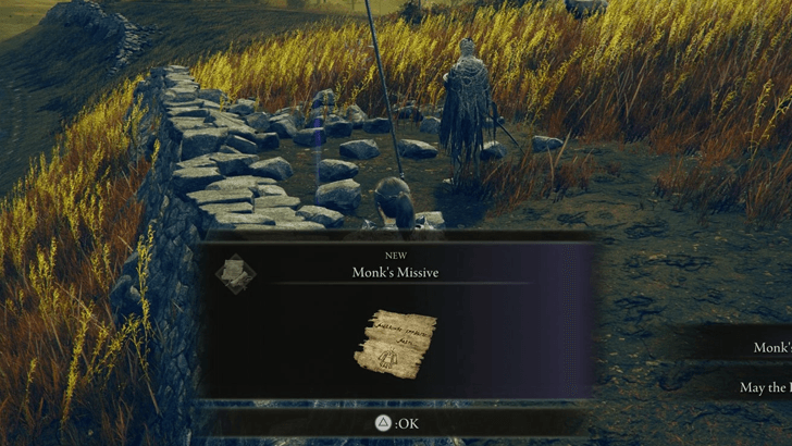 Speak to Hornsent and Collect the Monk