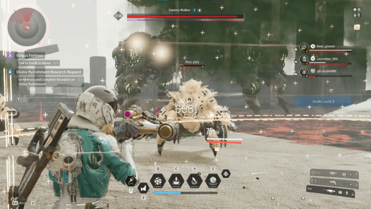 The First Descendant - Swamp Walker fight